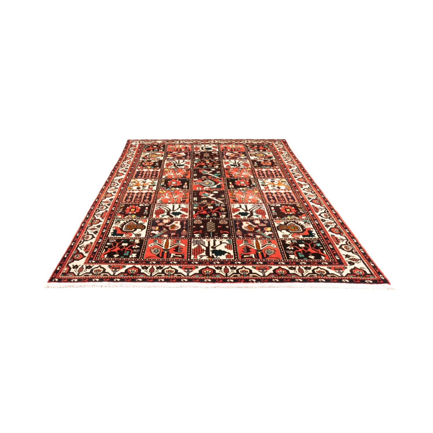Alfombra persa - Nómada - 278 x 224 cm - multicolor