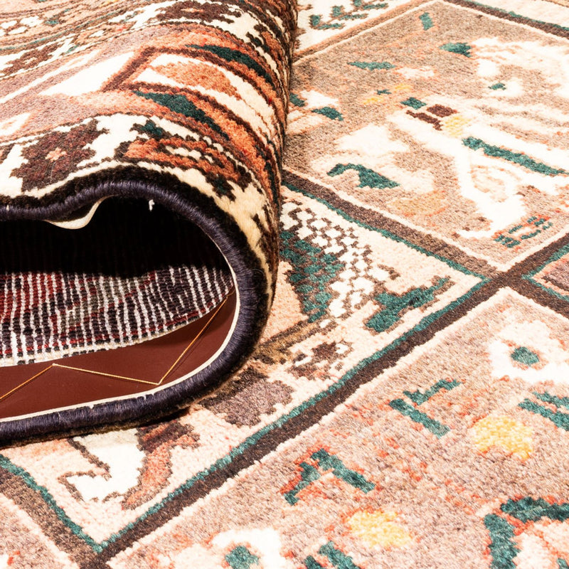 Alfombra persa - Nómada - 307 x 206 cm - multicolor