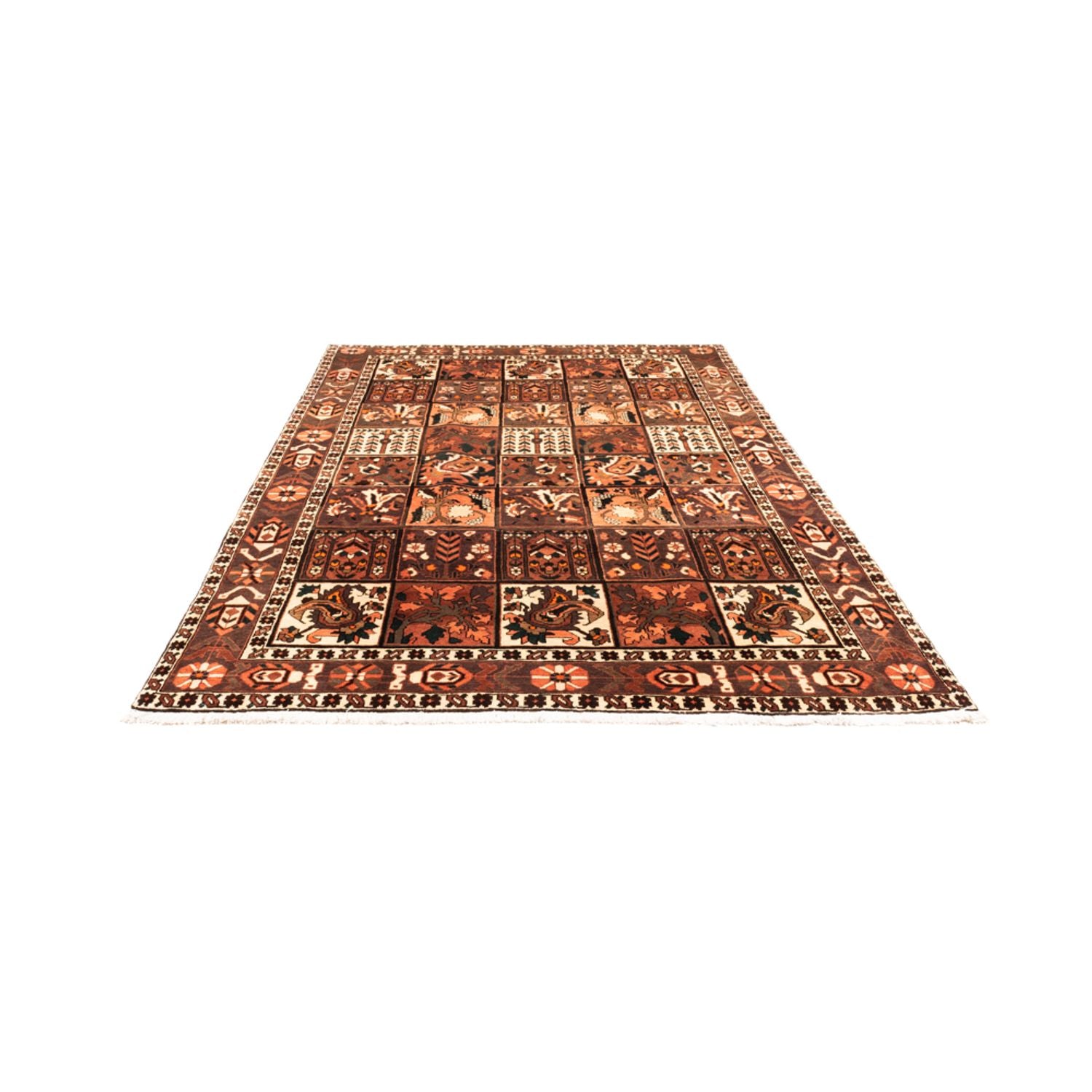 Alfombra persa - Nómada - 307 x 206 cm - multicolor