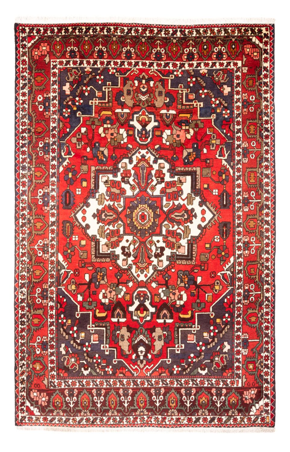 Alfombra persa - Nómada - 305 x 210 cm - rojo