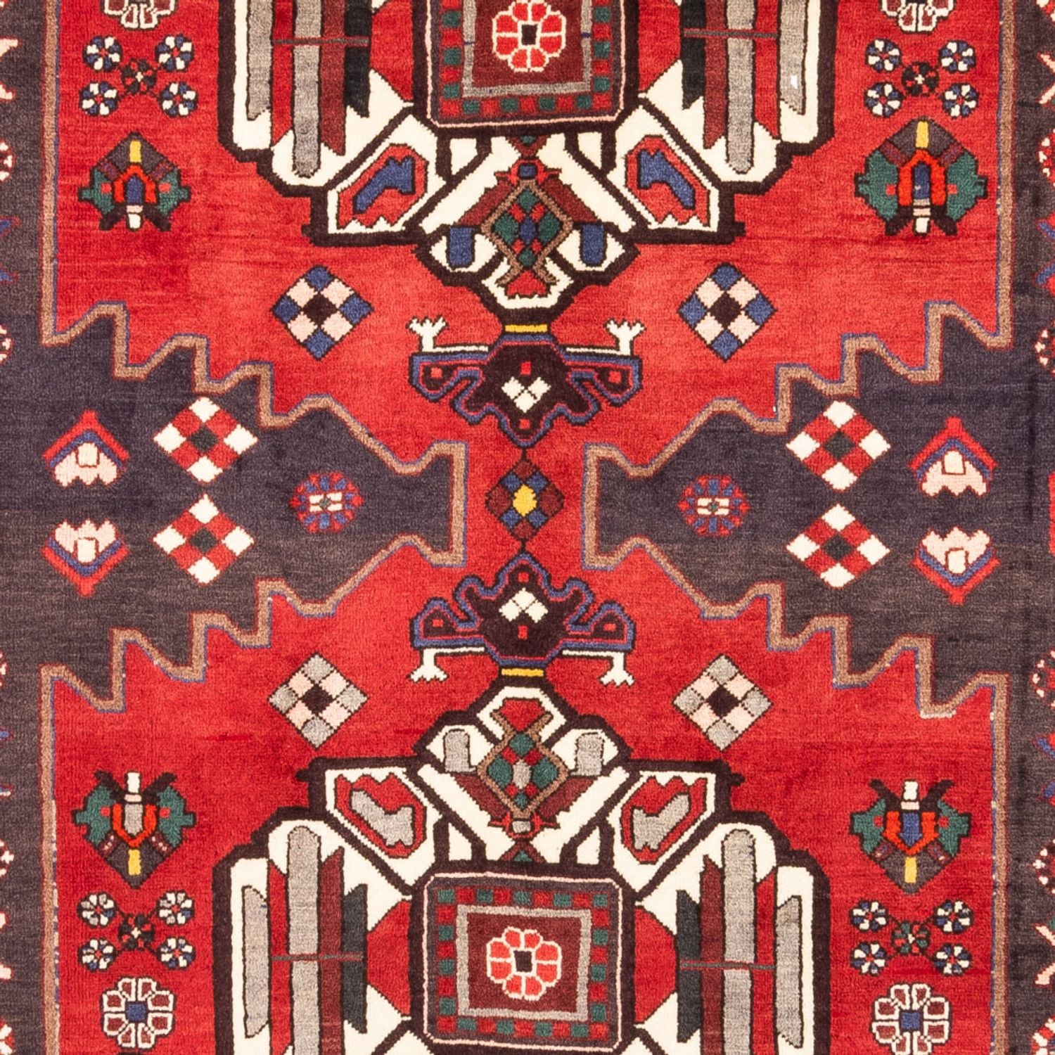 Alfombra persa - Nómada - 317 x 207 cm - rojo