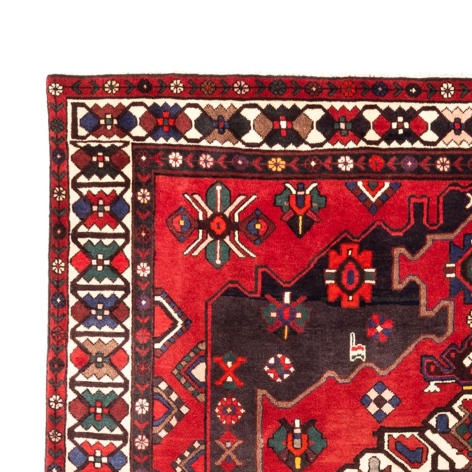 Alfombra persa - Nómada - 317 x 207 cm - rojo