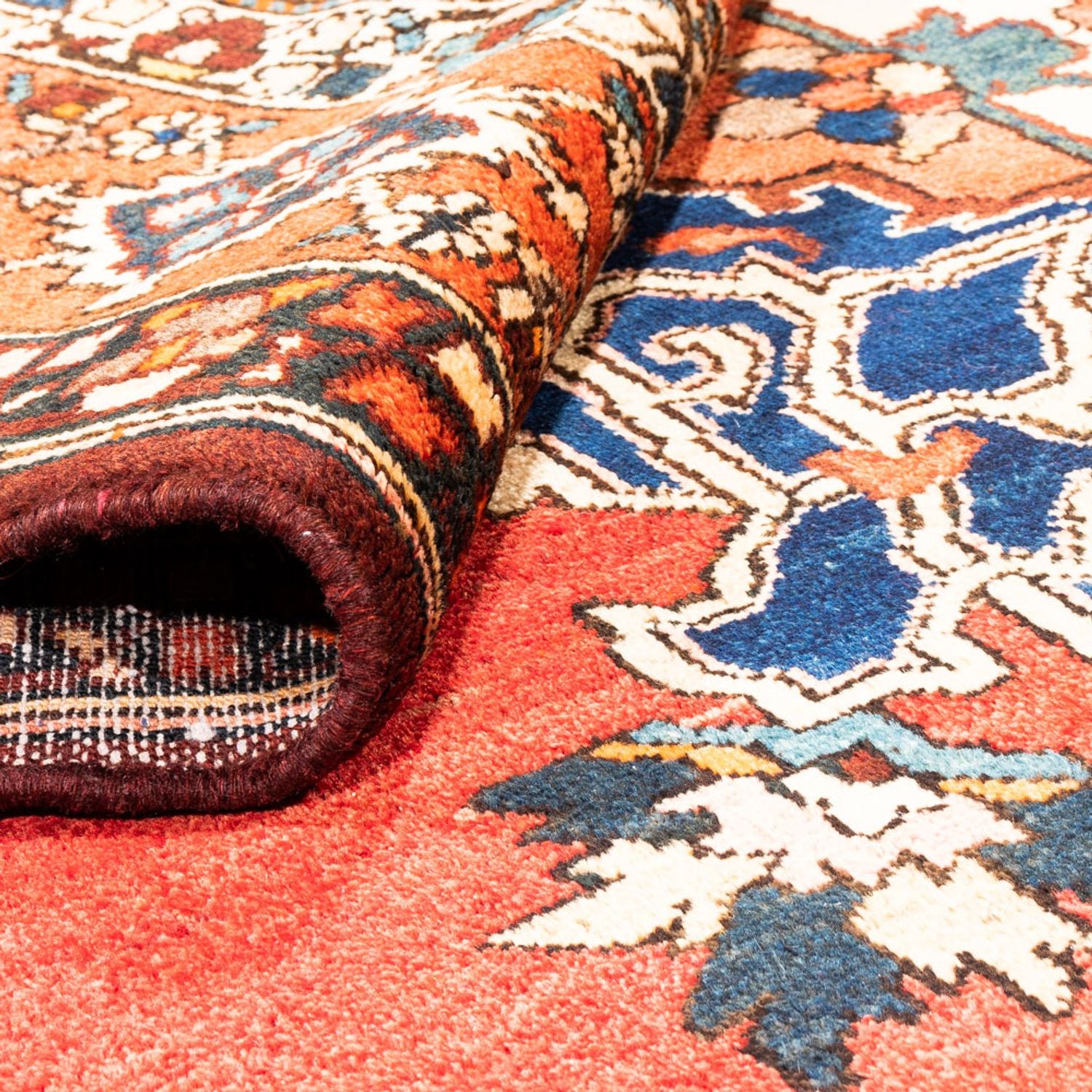 Alfombra persa - Nómada - 306 x 222 cm - rojo