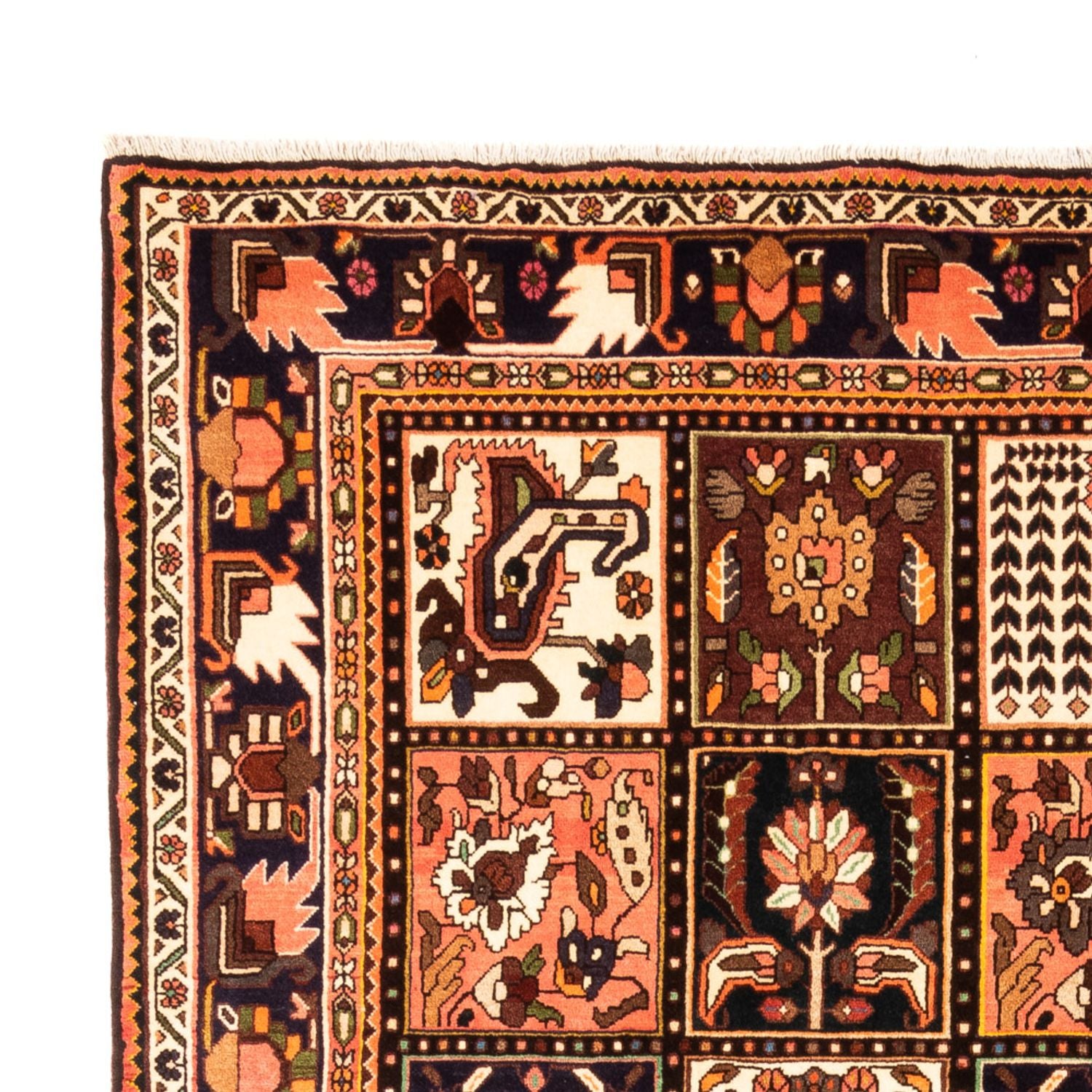 Alfombra persa - Nómada - 317 x 212 cm - multicolor