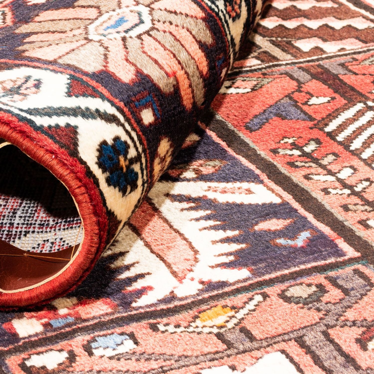Alfombra persa - Nómada - 290 x 200 cm - multicolor
