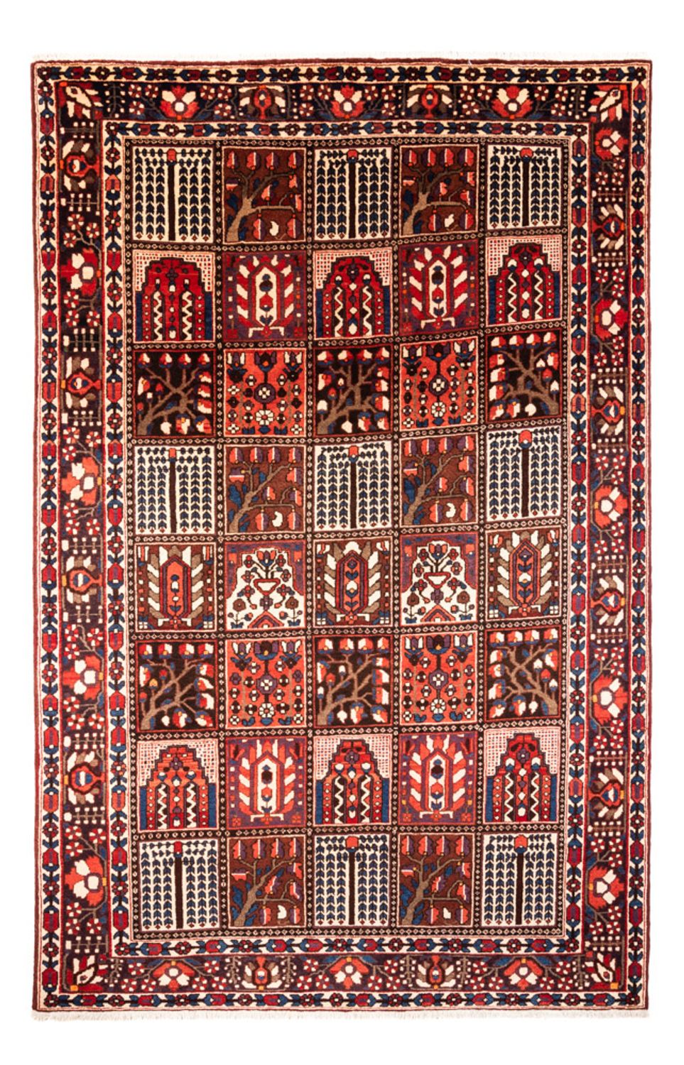 Alfombra persa - Nómada - 317 x 210 cm - multicolor