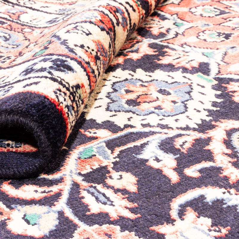 Alfombra persa - Nómada - Real - 334 x 209 cm - azul oscuro