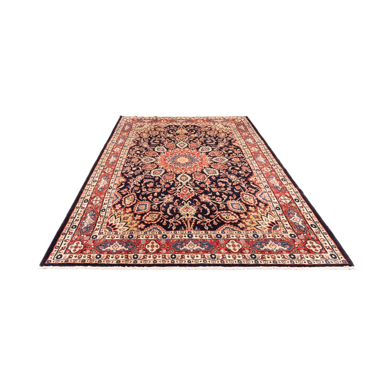 Alfombra persa - Nómada - Real - 334 x 209 cm - azul oscuro