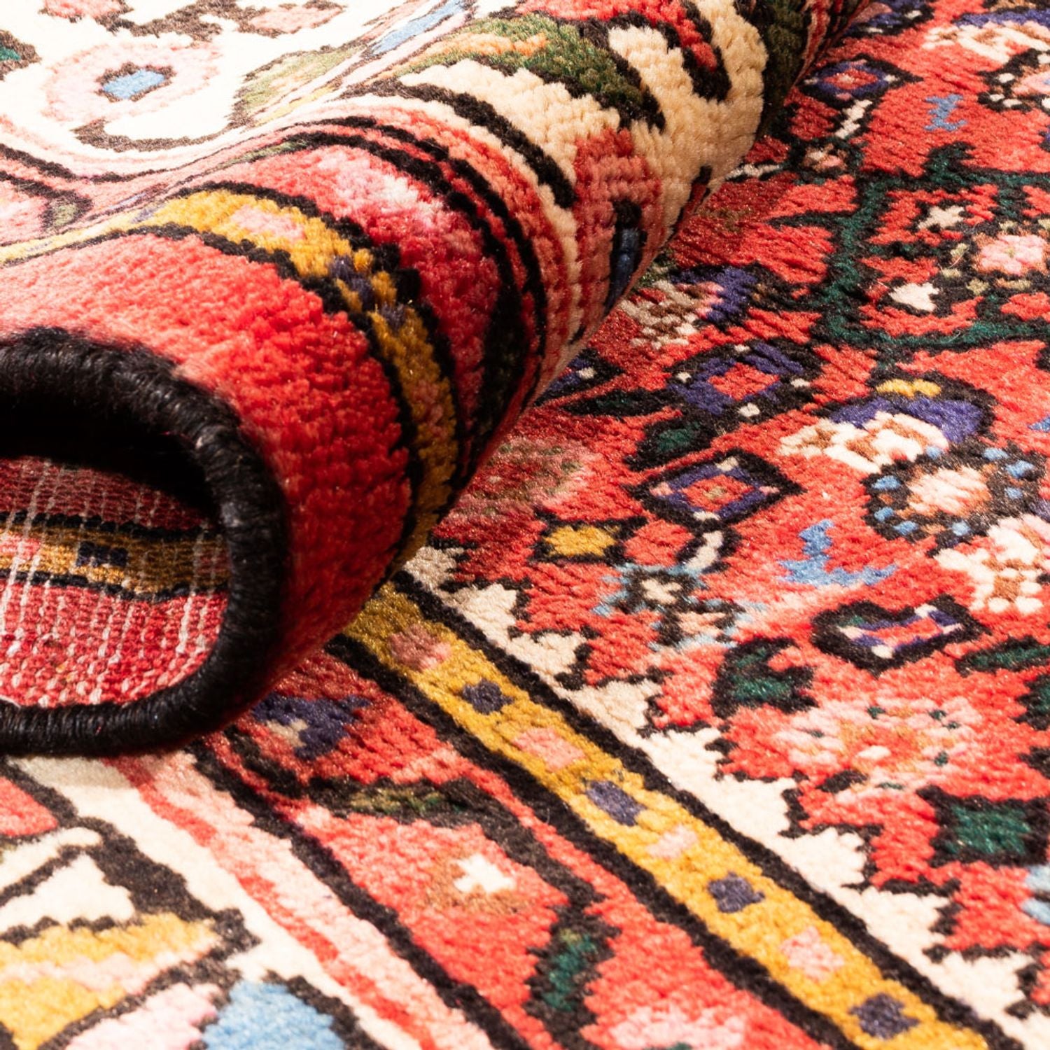 Alfombra persa - Nómada - Real - 285 x 204 cm - multicolor