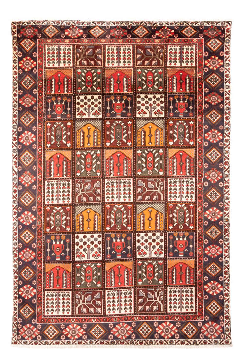 Alfombra persa - Nómada - 305 x 208 cm - multicolor