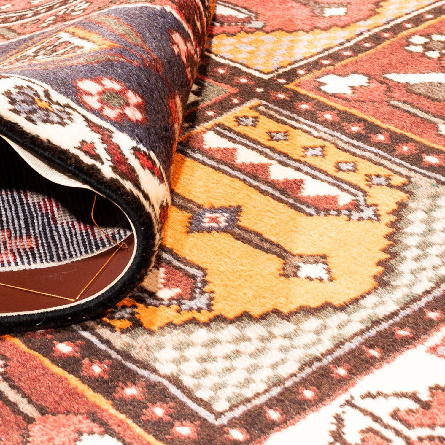 Alfombra persa - Nómada - 305 x 208 cm - multicolor