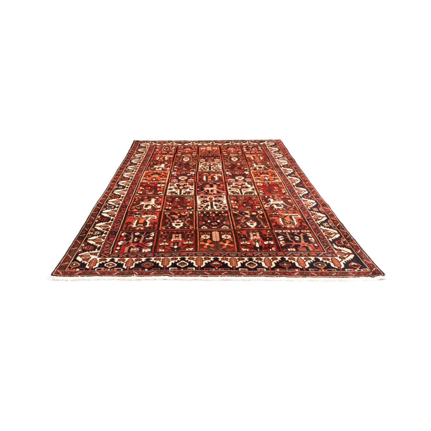 Alfombra persa - Nómada - 307 x 205 cm - multicolor