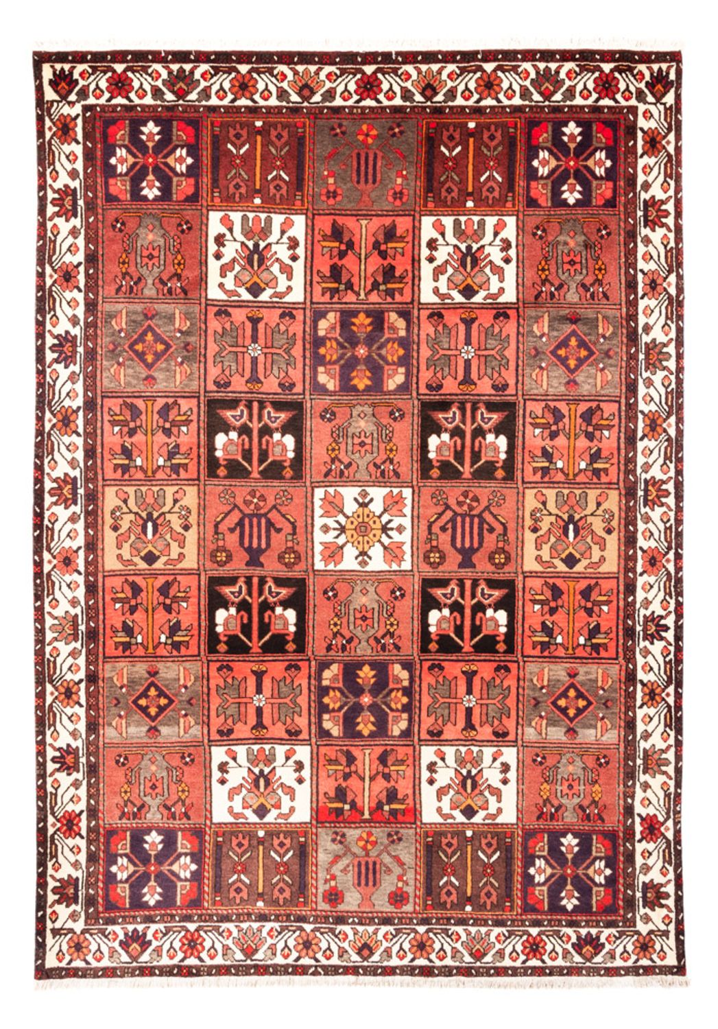 Alfombra persa - Nómada - 294 x 210 cm - multicolor