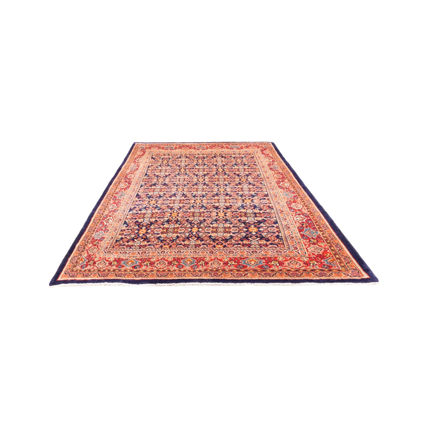 Alfombra persa - Clásica - 315 x 213 cm - azul oscuro