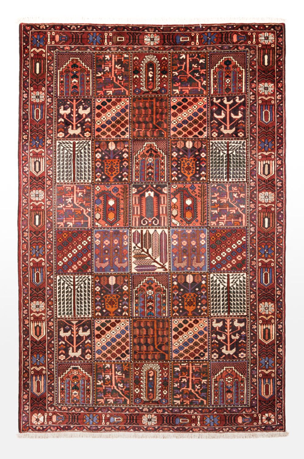 Alfombra persa - Nómada - 310 x 208 cm - multicolor