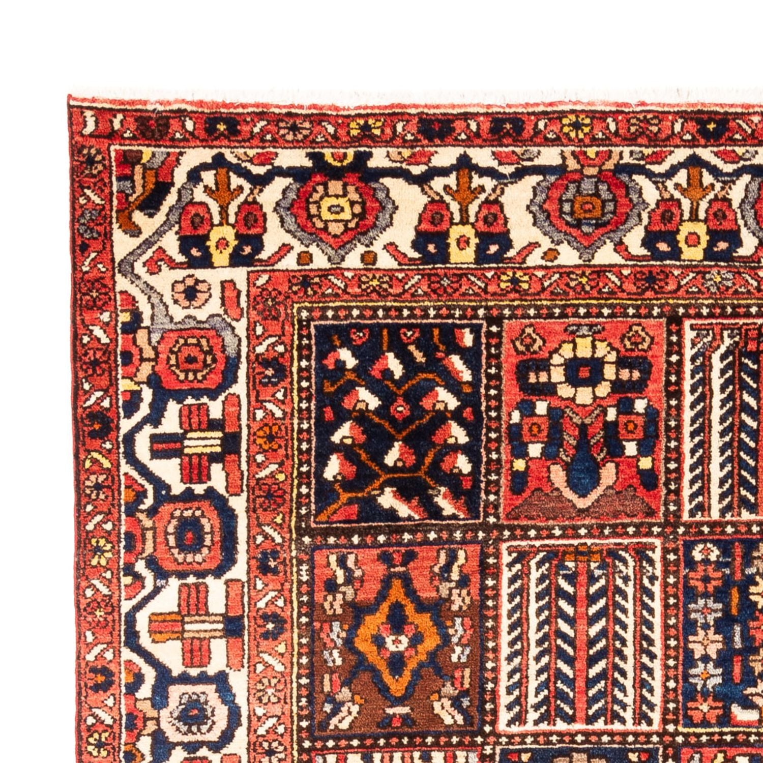 Alfombra persa - Nómada - 295 x 207 cm - multicolor