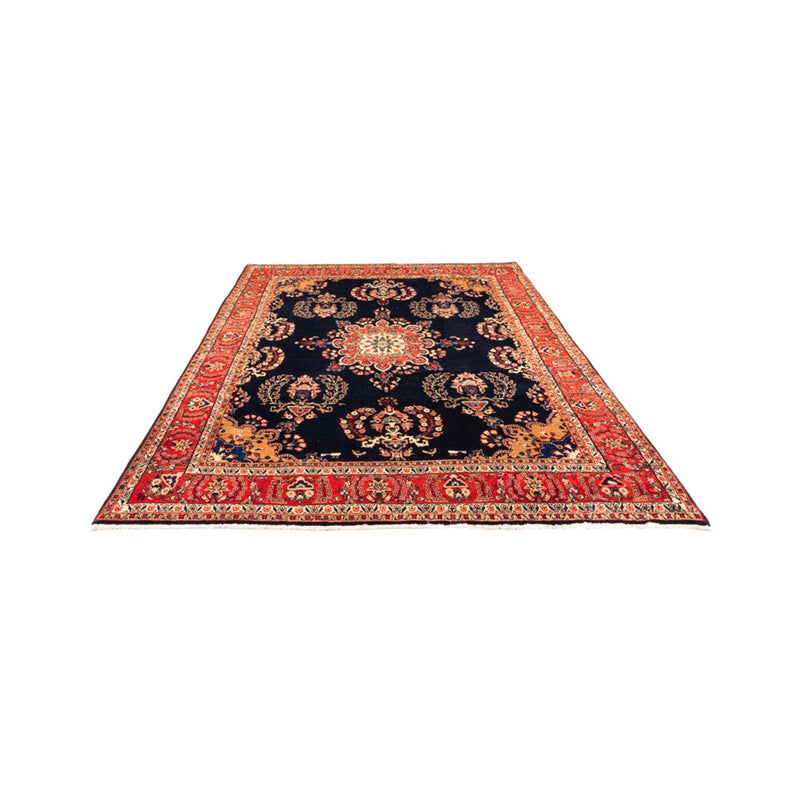 Alfombra persa - Nómada - Real - 290 x 195 cm - azul oscuro