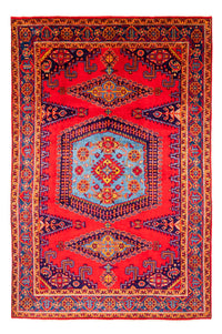 Alfombra persa - Nómada - 323 x 207 cm - rojo