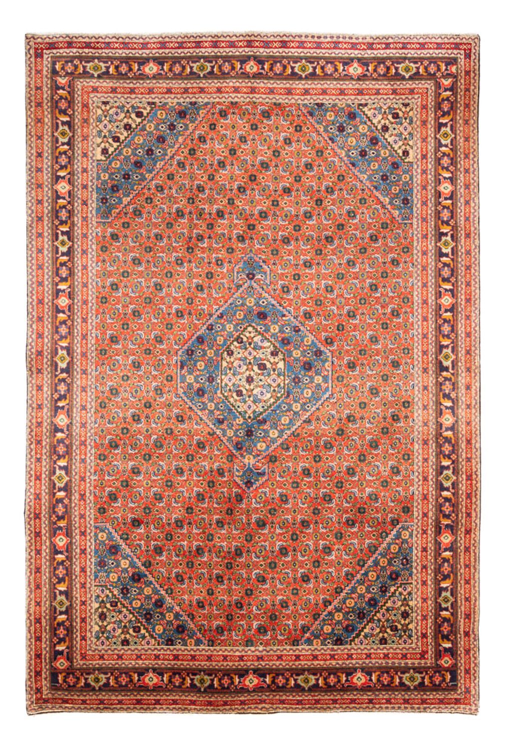 Alfombra persa - Nómada - 297 x 198 cm - rojo