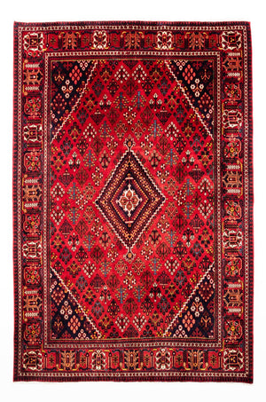 Alfombra persa - Nómada - 304 x 219 cm - rojo