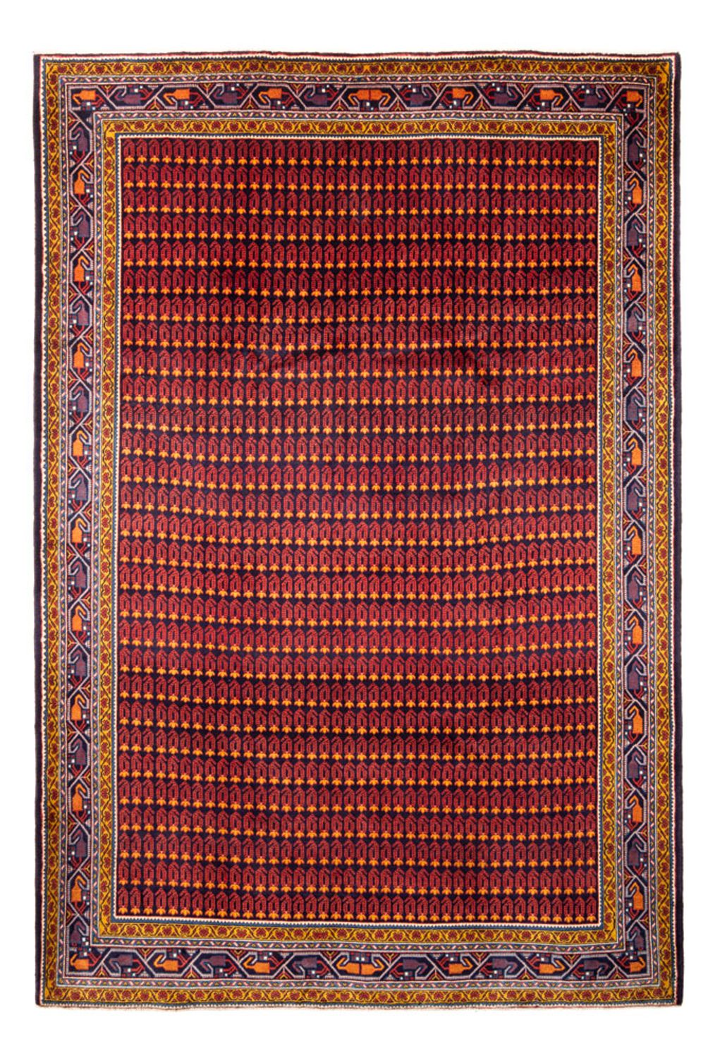 Alfombra persa - Clásica - 310 x 212 cm - rojo