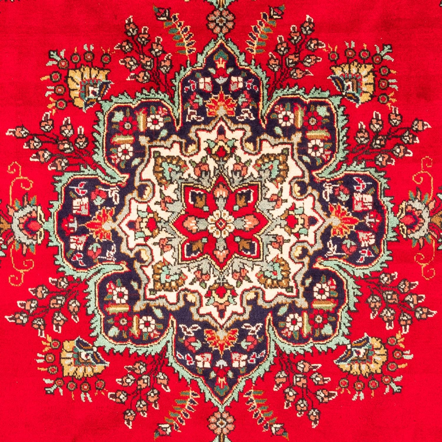Alfombra persa - Tabriz - 304 x 210 cm - rojo