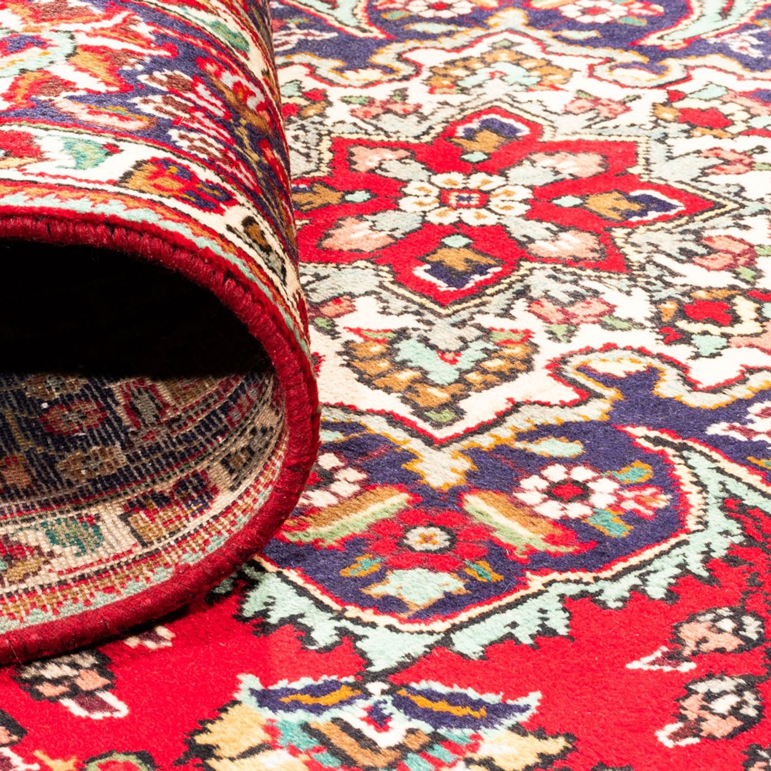 Alfombra persa - Tabriz - 304 x 210 cm - rojo