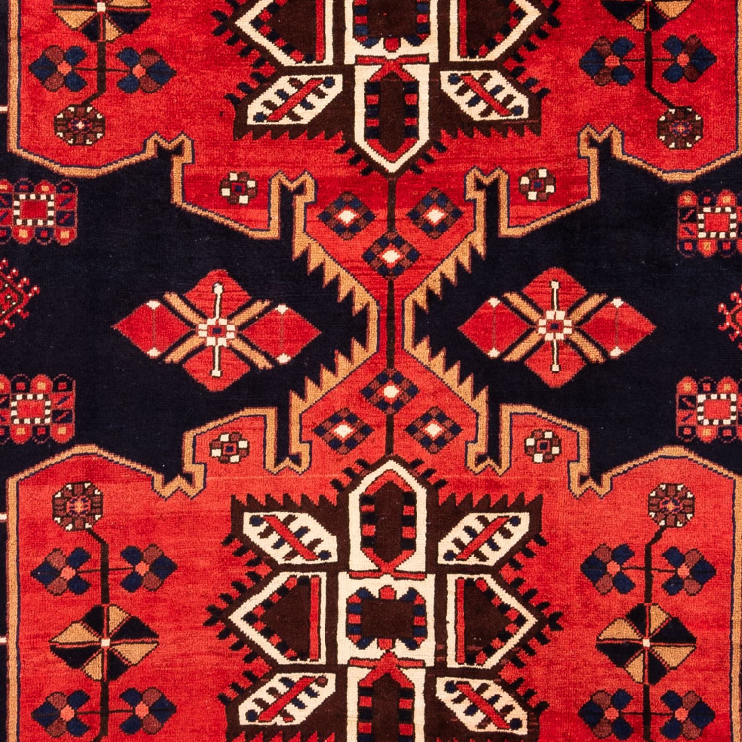Alfombra persa - Nómada - 312 x 206 cm - rojo