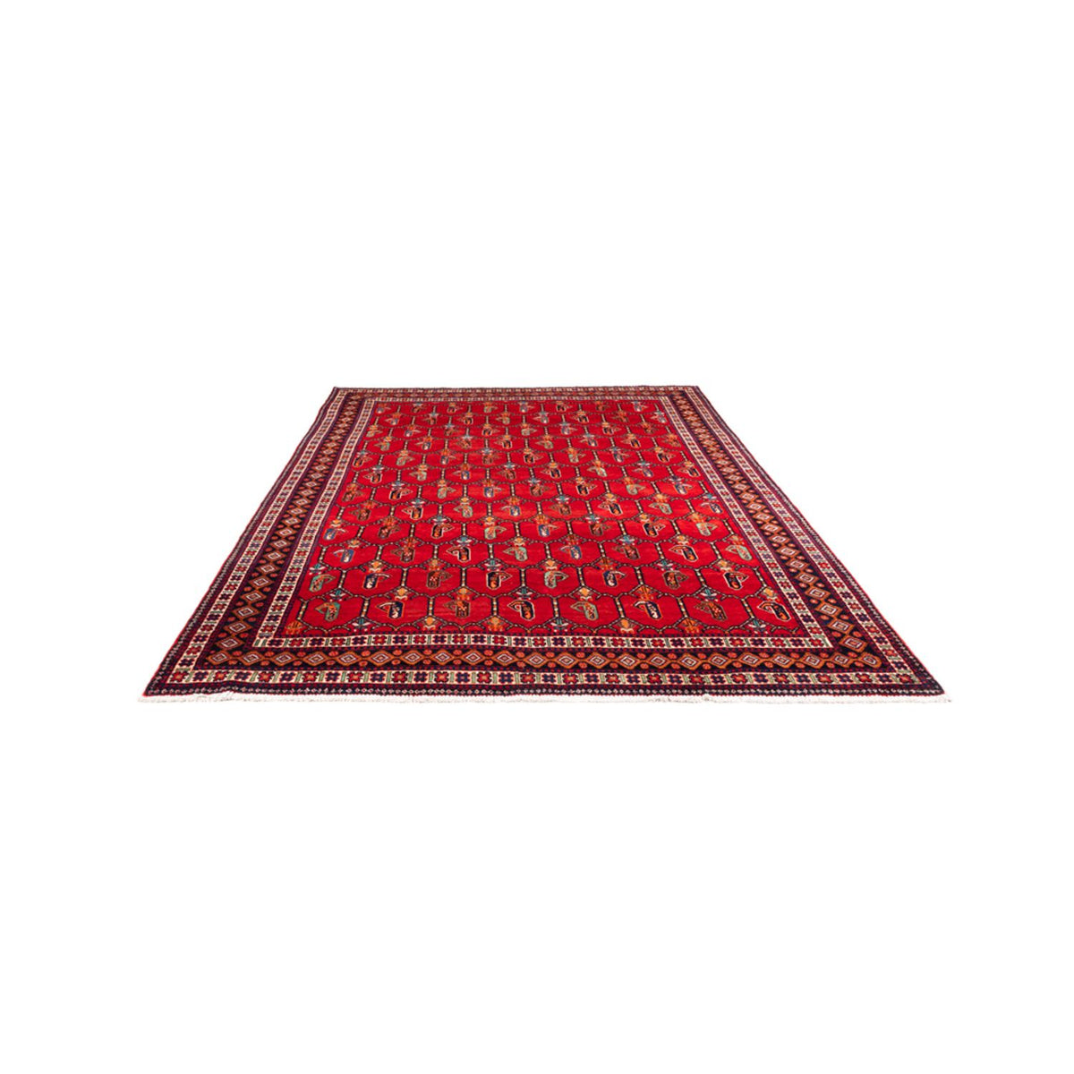 Alfombra persa - Nómada - 307 x 230 cm - rojo
