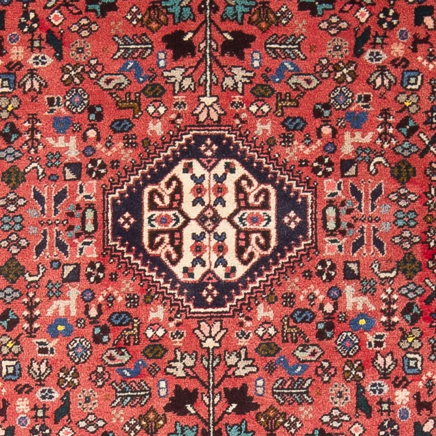 Alfombra persa - Nómada - 155 x 102 cm - rojo
