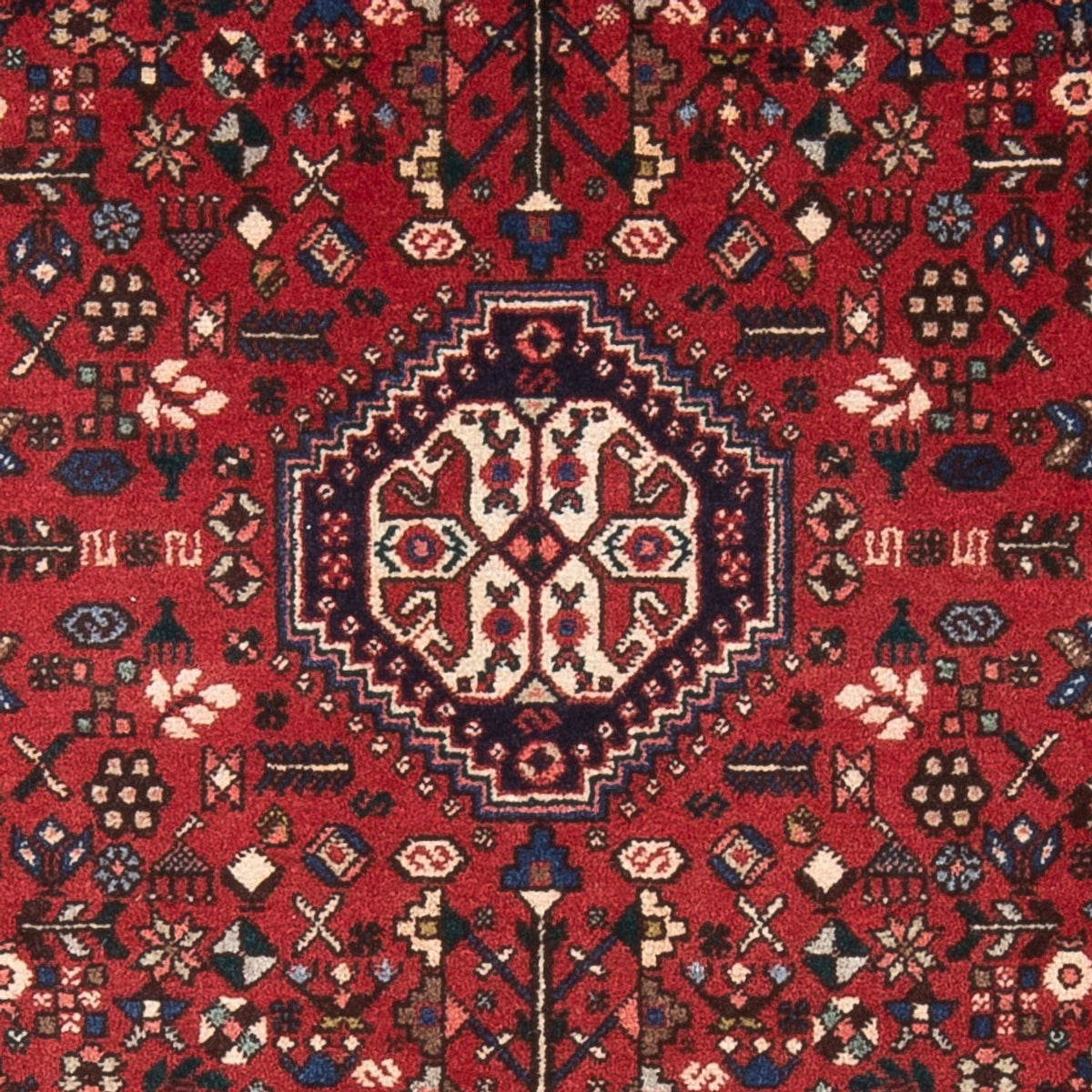 Alfombra persa - Nómada - 157 x 103 cm - rojo