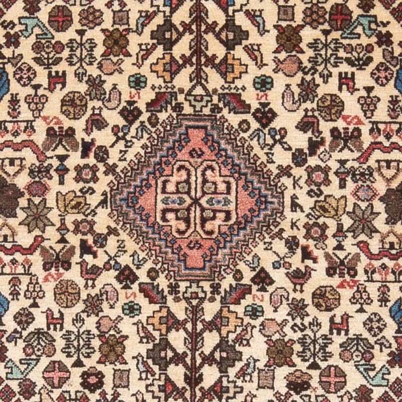 Alfombra persa - Nómada - 148 x 100 cm - crema