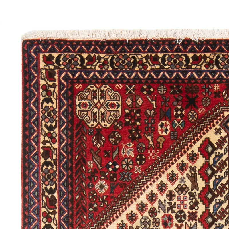 Alfombra persa - Nómada - 155 x 103 cm - crema