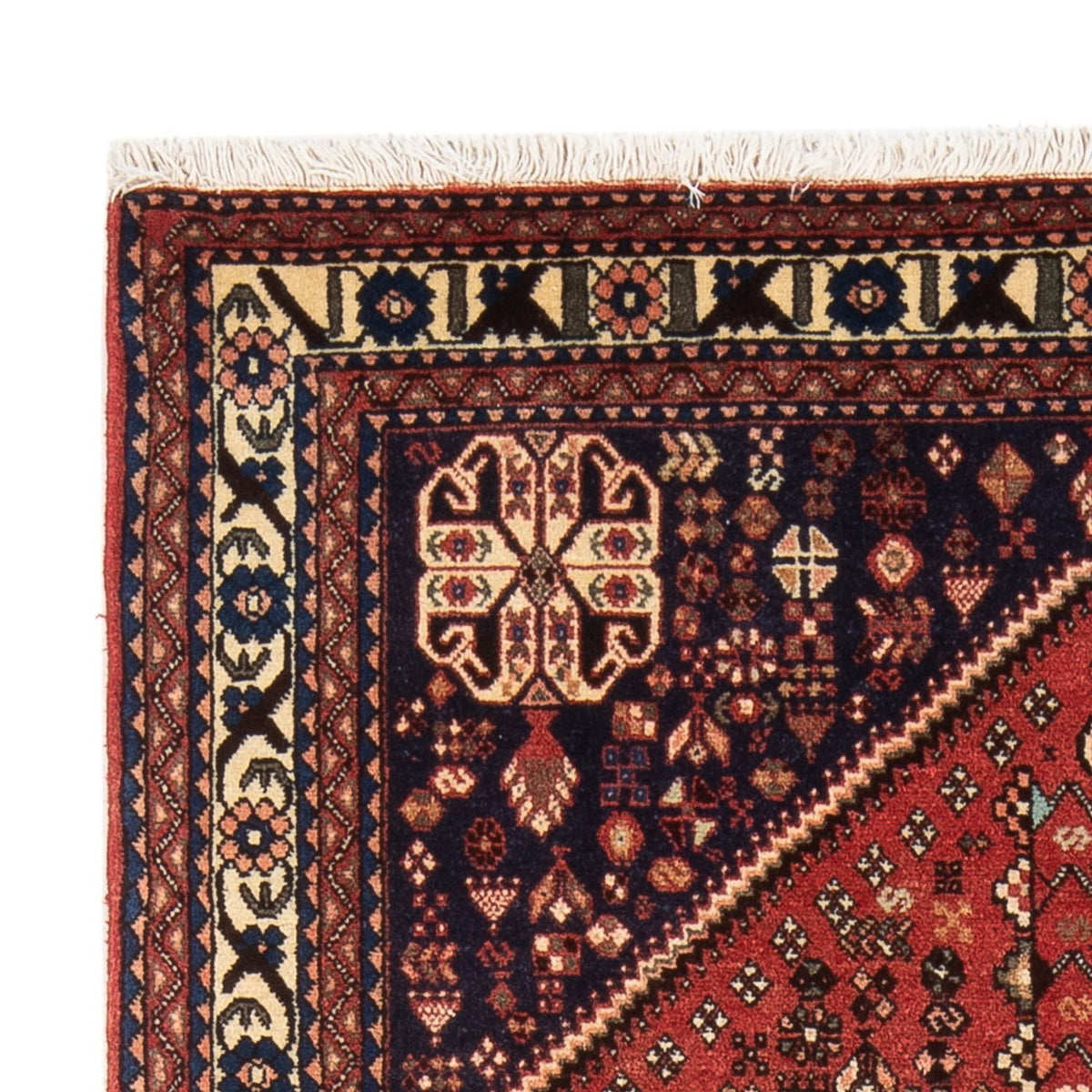 Alfombra persa - Nómada - 158 x 105 cm - rojo