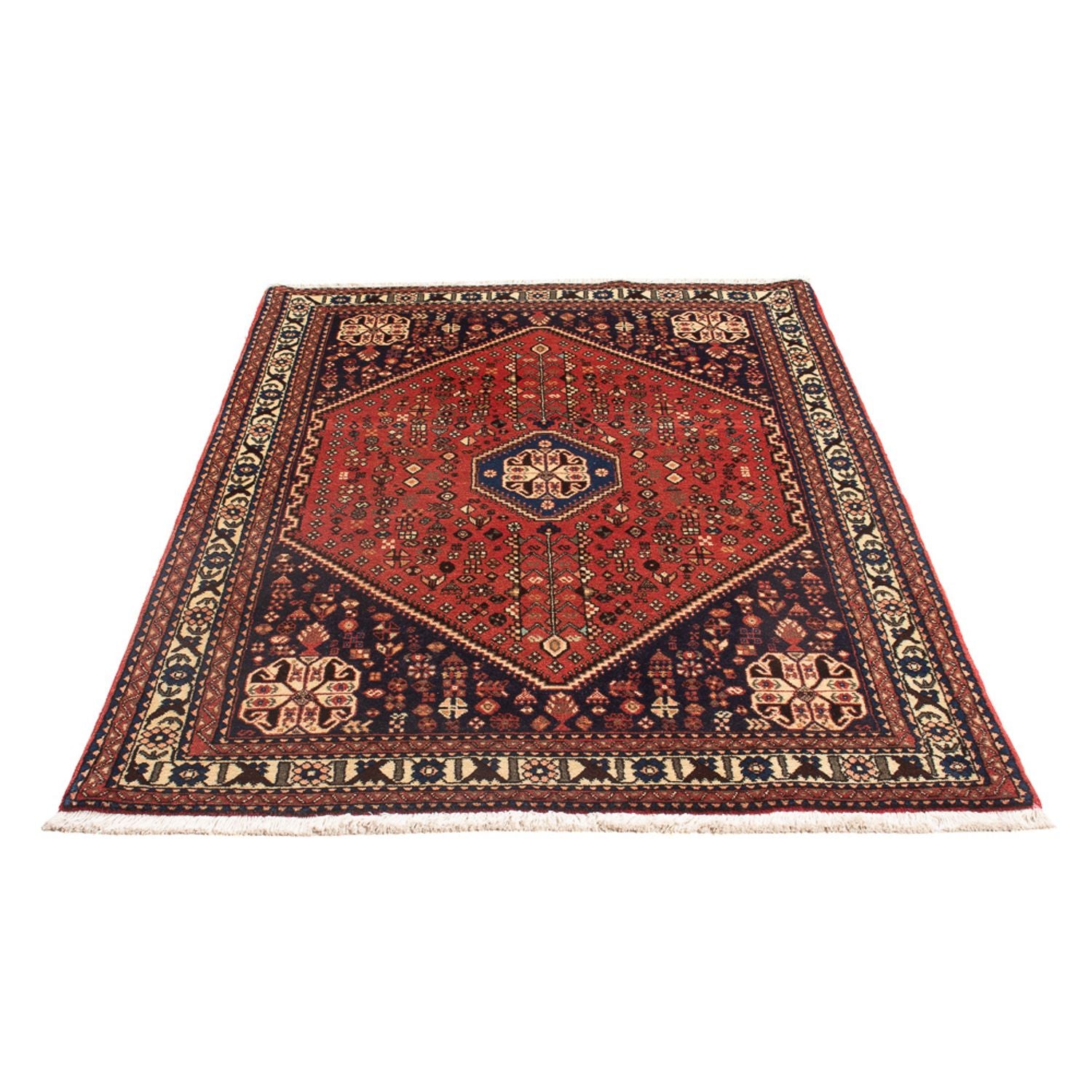 Alfombra persa - Nómada - 158 x 105 cm - rojo