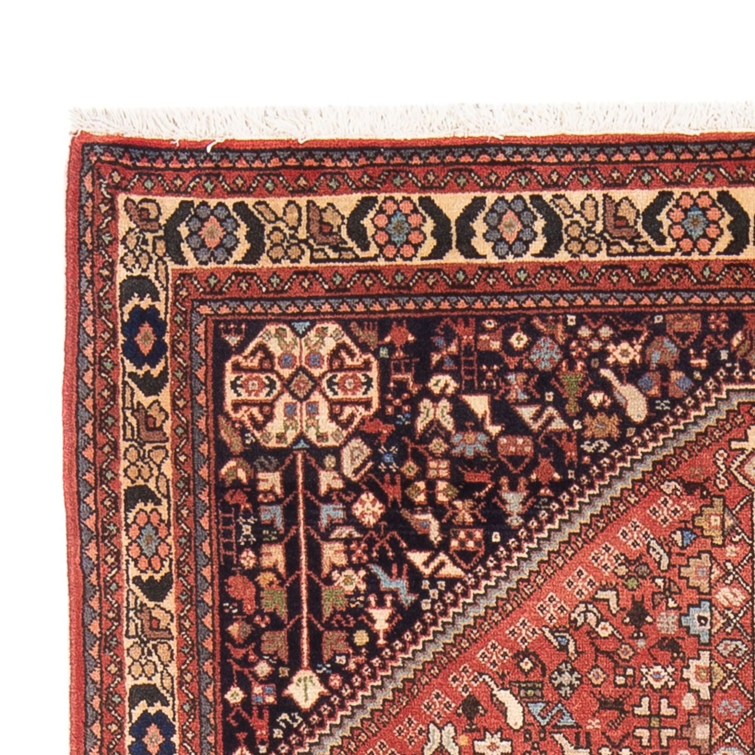 Alfombra persa - Nómada - 150 x 105 cm - rojo