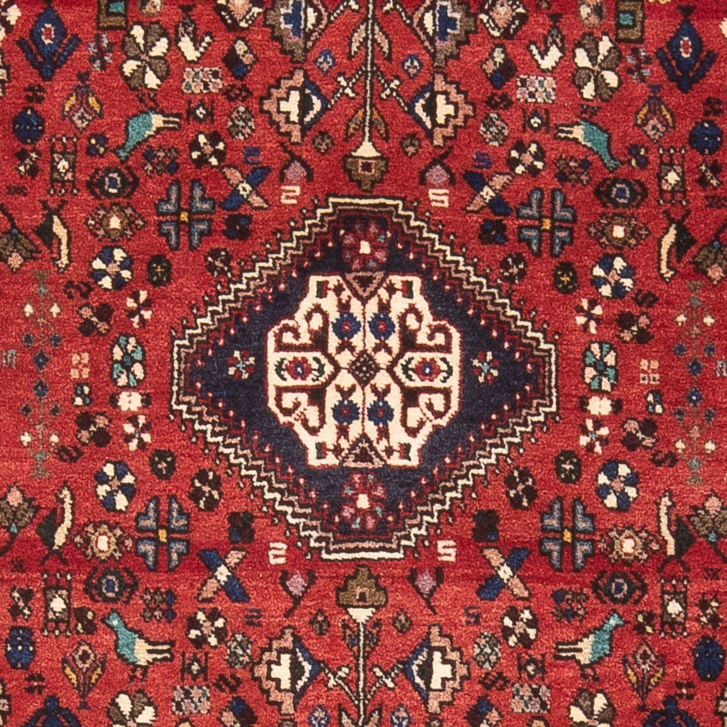 Alfombra persa - Nómada - 162 x 108 cm - rojo