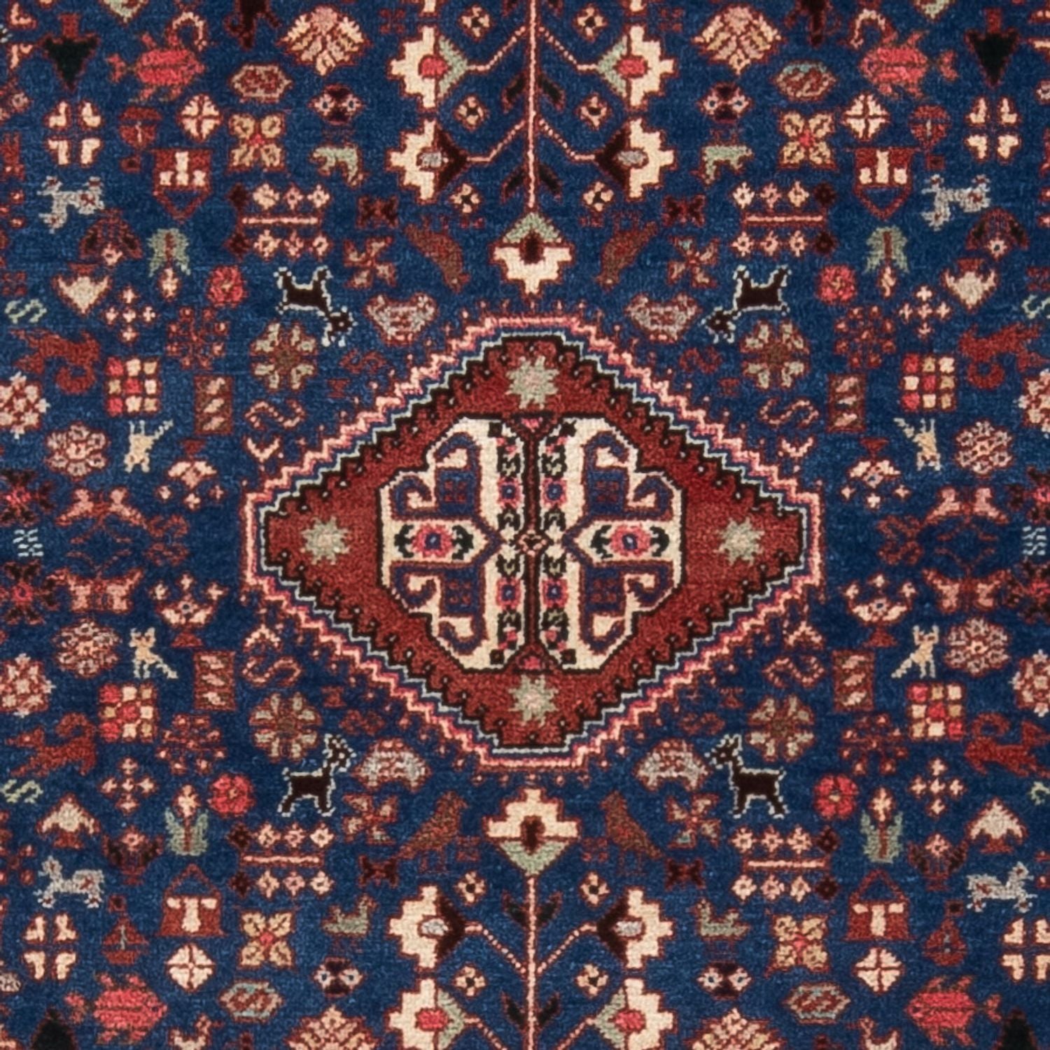 Alfombra persa - Nómada - 150 x 102 cm - azul