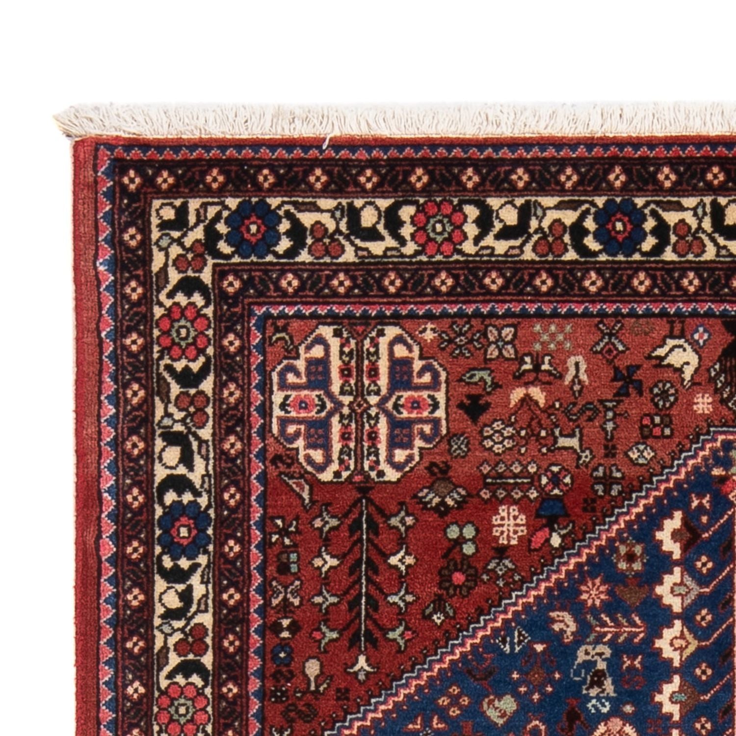 Alfombra persa - Nómada - 150 x 102 cm - azul