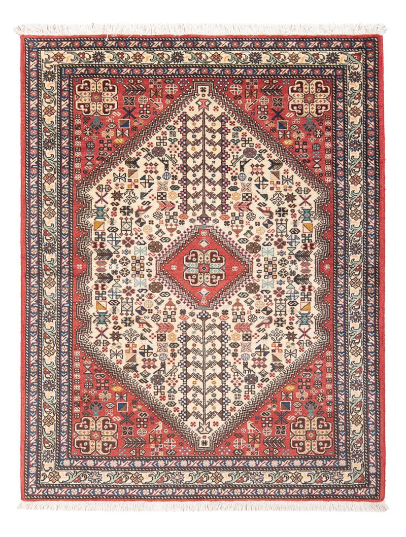 Alfombra persa - Nómada - 147 x 104 cm - crema
