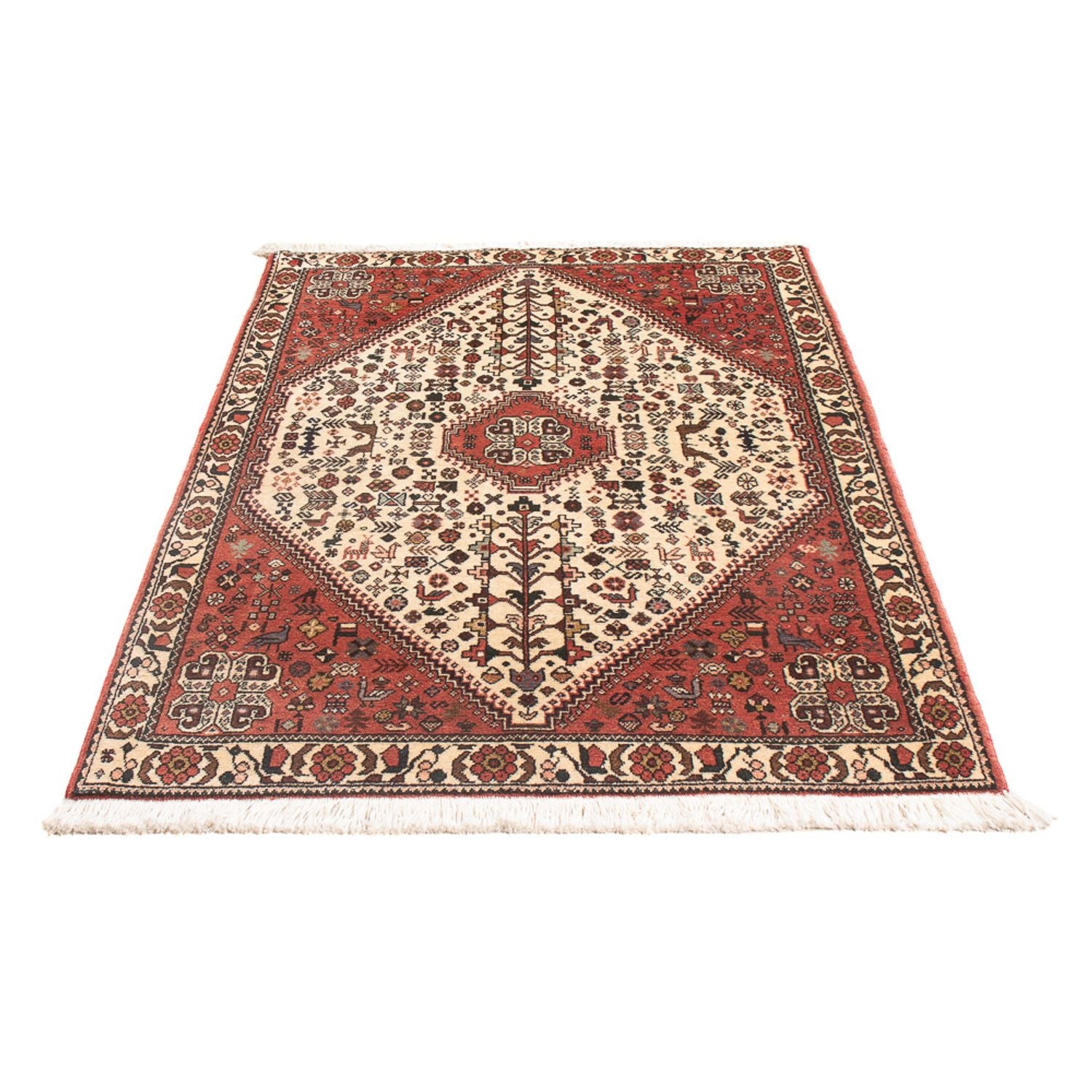 Alfombra persa - Nómada - 152 x 103 cm - crema