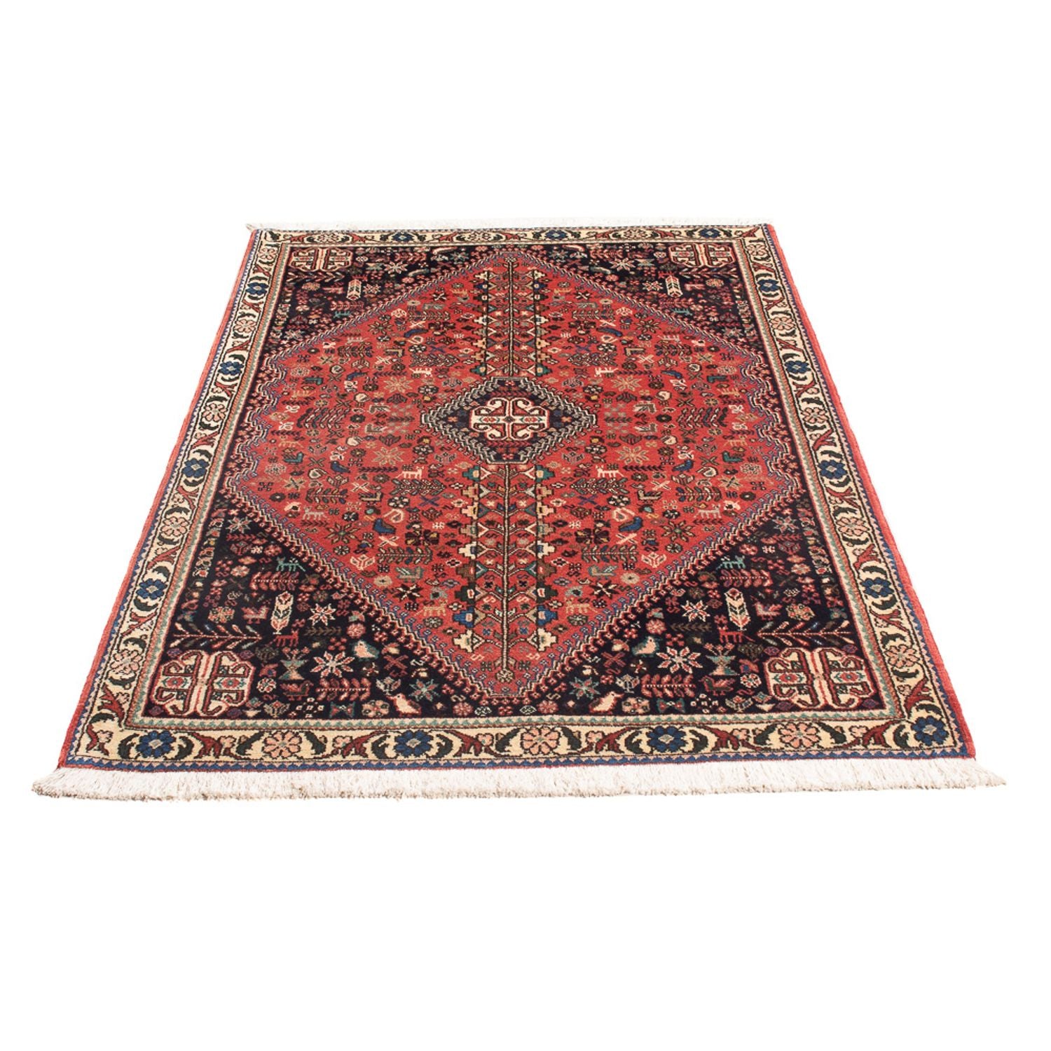 Alfombra persa - Nómada - 148 x 104 cm - rojo
