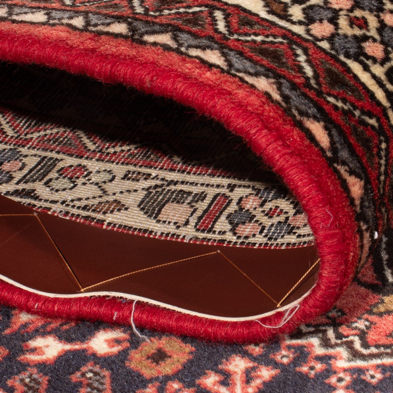 Alfombra persa - Nómada - 150 x 105 cm - rojo