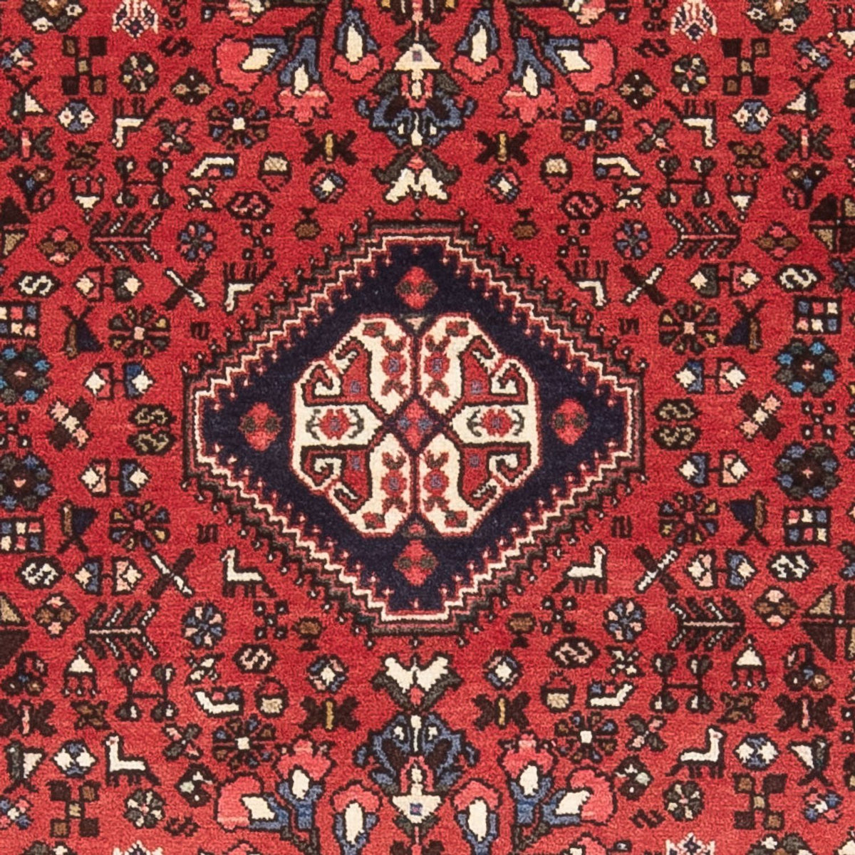 Alfombra persa - Nómada - 155 x 105 cm - rojo
