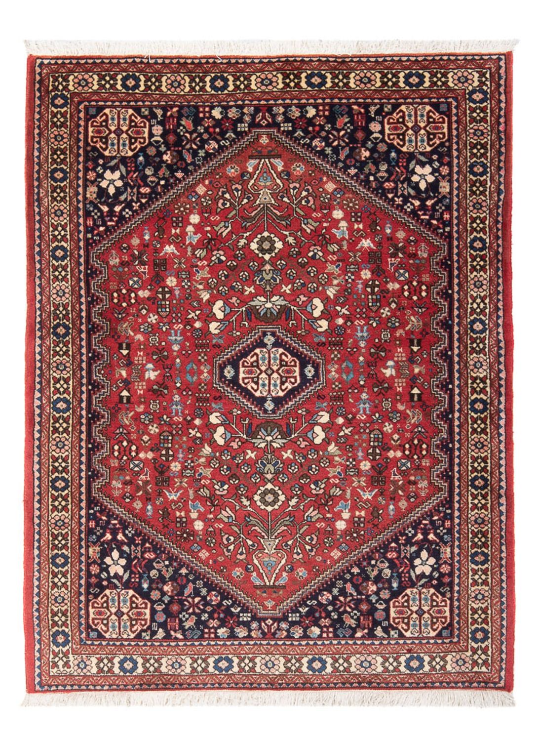 Alfombra persa - Nómada - 147 x 100 cm - rojo