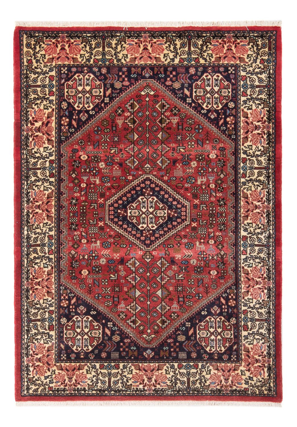 Alfombra persa - Nómada - 160 x 105 cm - rojo