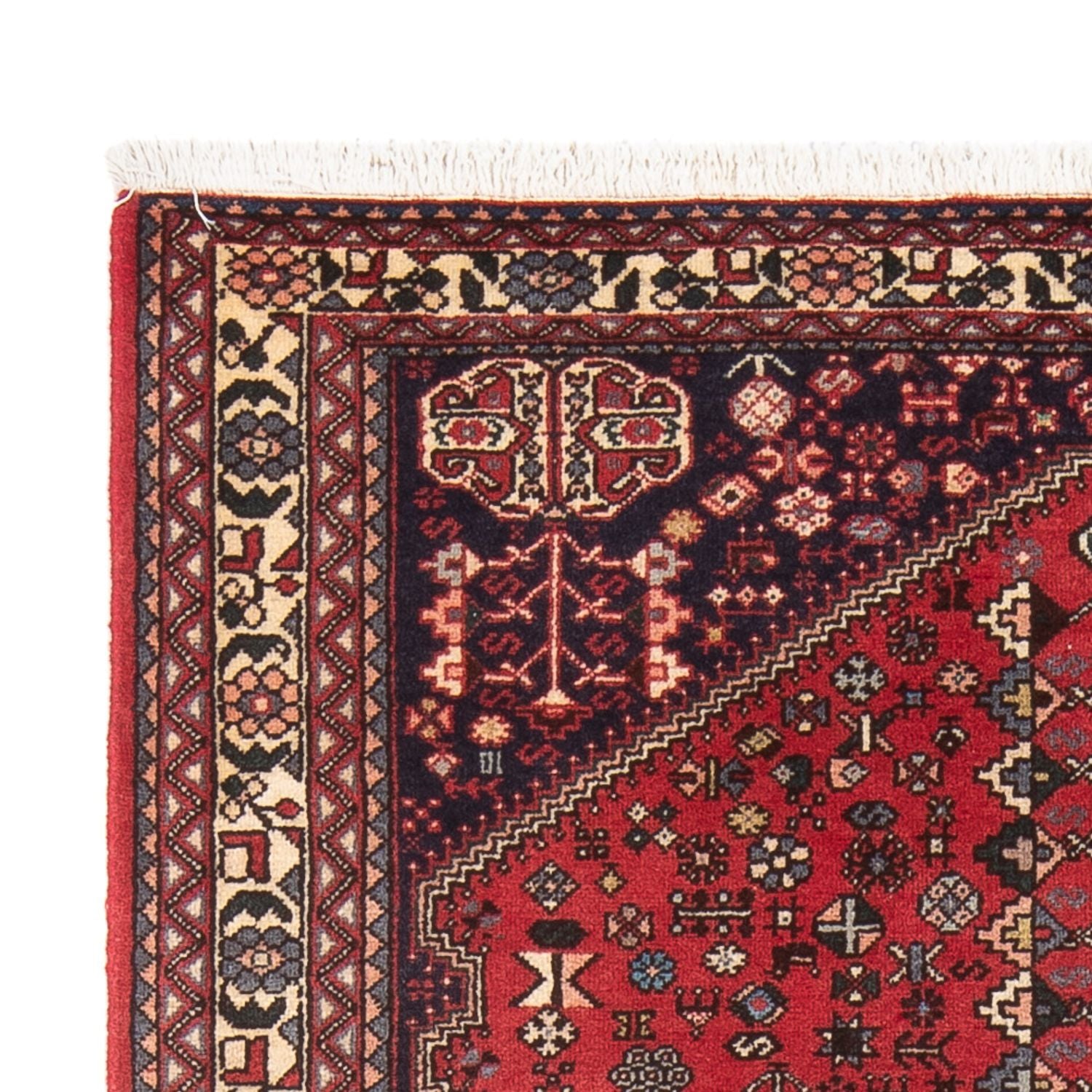 Alfombra persa - Nómada - 155 x 105 cm - rojo