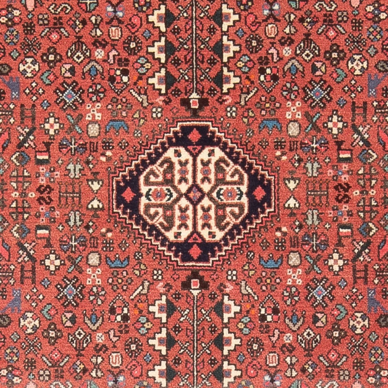 Alfombra persa - Nómada - 150 x 100 cm - rojo
