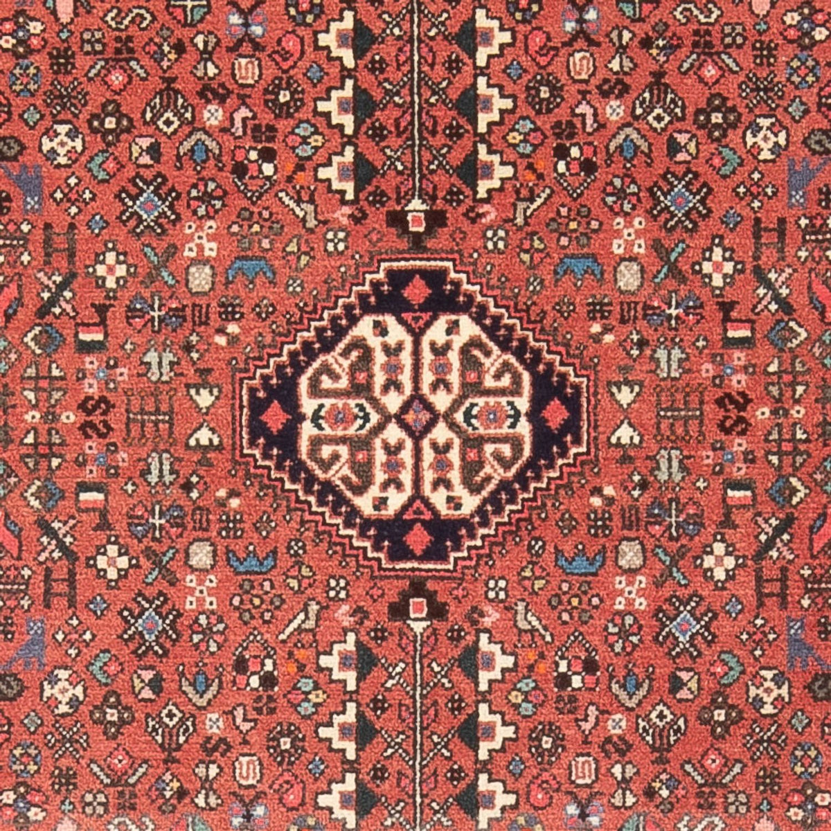 Alfombra persa - Nómada - 150 x 100 cm - rojo