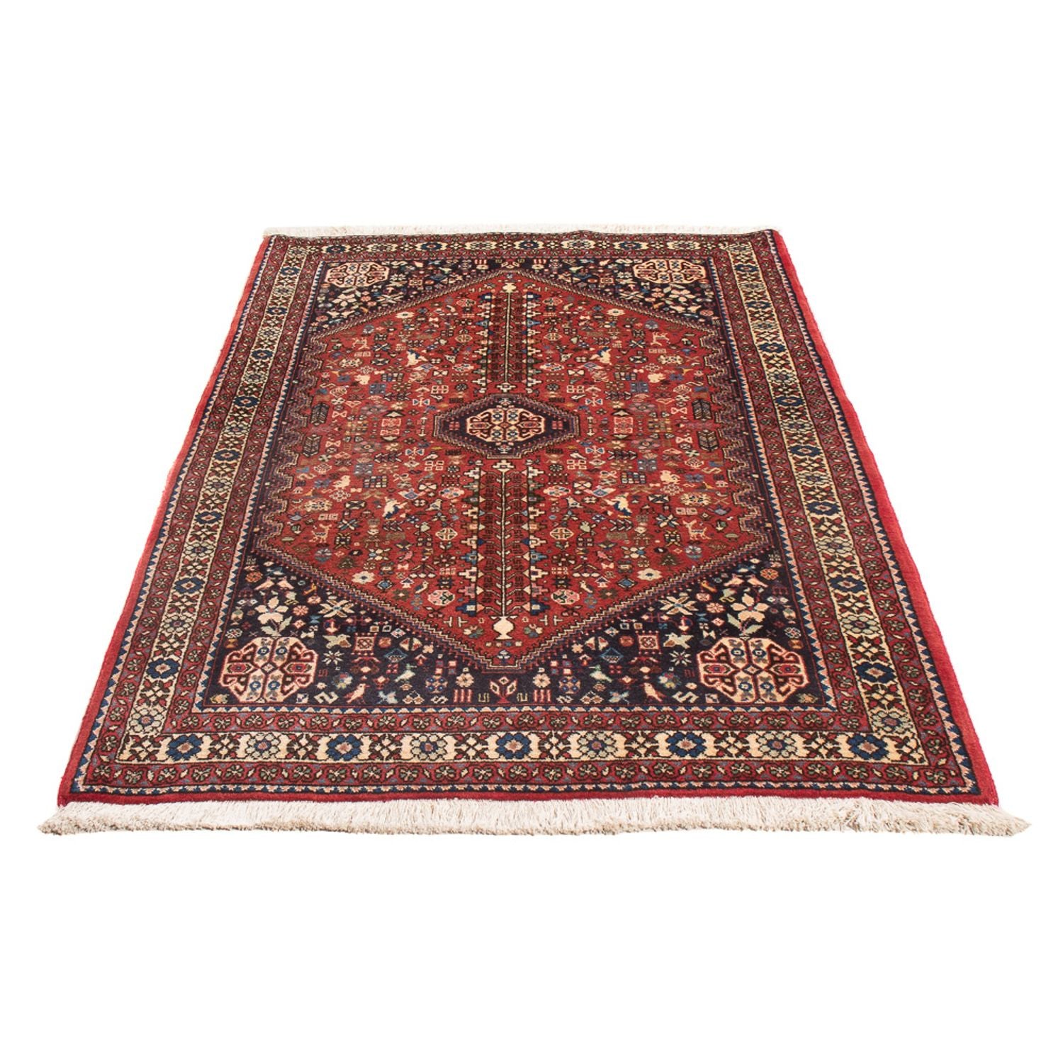 Alfombra persa - Nómada - 156 x 106 cm - rojo